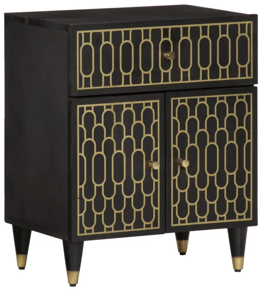 Tömör mangófa éjjeliszekrény 50 x 33 x 60 cm