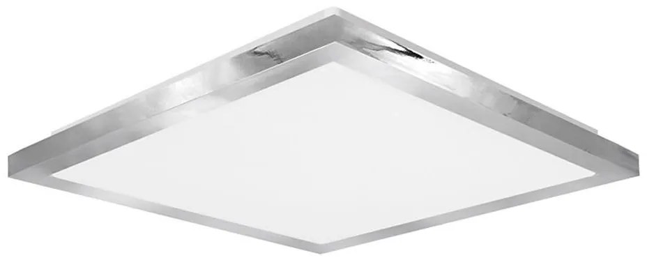 Top Light -LED Fürdőszobai mennyezeti lámpa SILVER LED/10W/230V IP44 28x28 cm króm