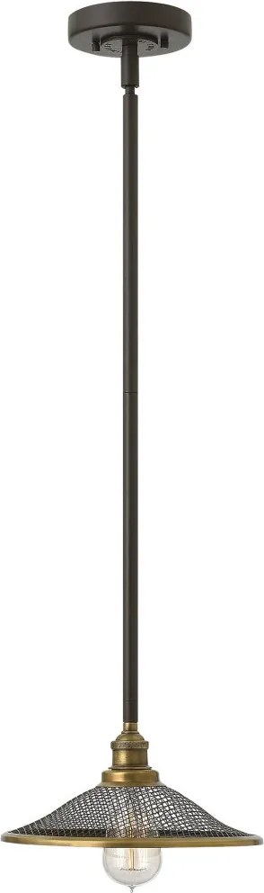 ELSTEAD HK-RIGBY-P-KZ RIGBY Egyágú Függesztett Lámpa Fém E27 IP20
