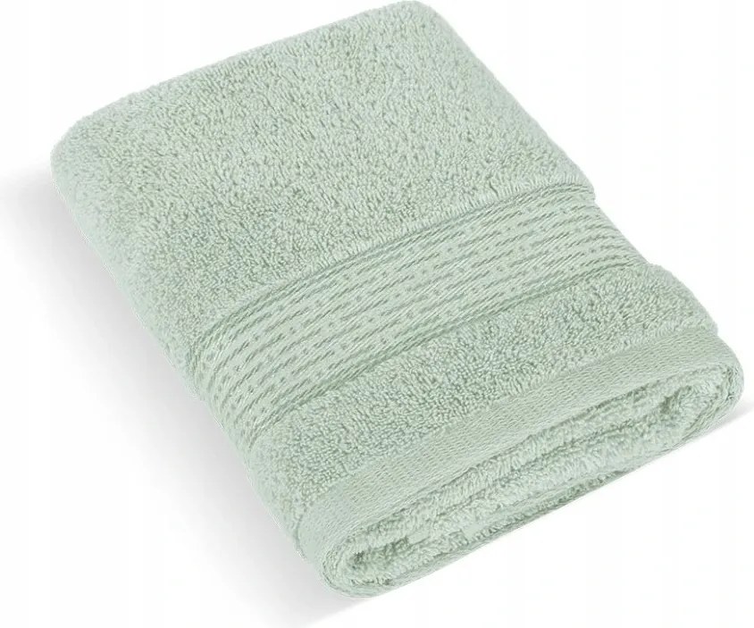 Frottírtörölköző 50x100cm csíkos 450g menta