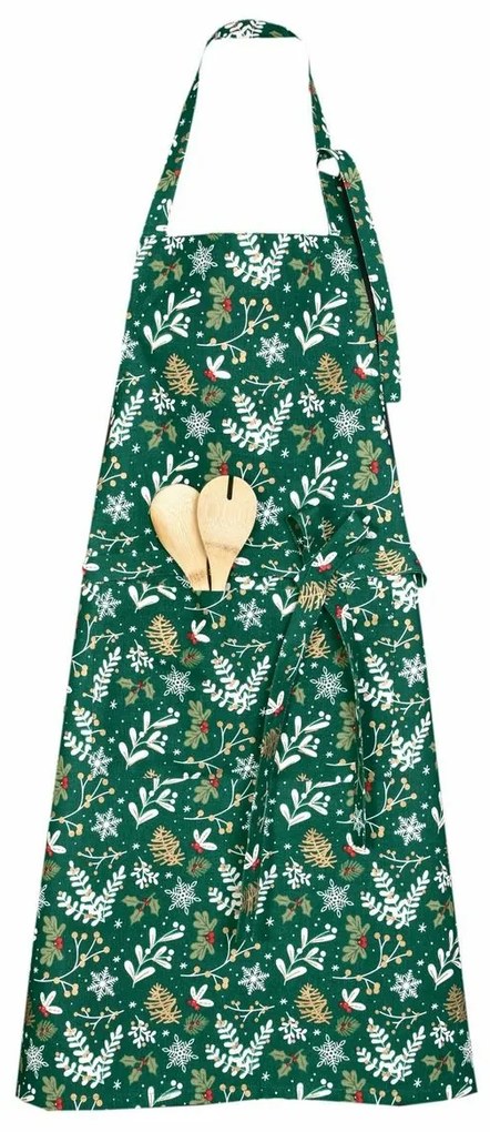 Konyhai kötény Zelené Vánoce, 70 x 90 cm