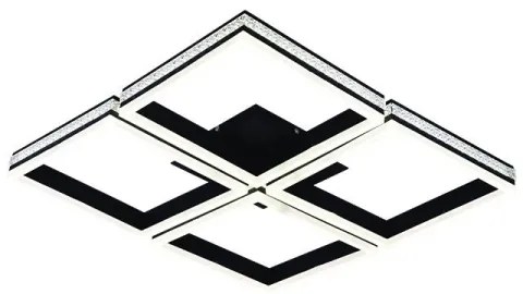 LED dimmelhető felületre szerelt csillár LED/215W/230V 3000-6500K + távirányító