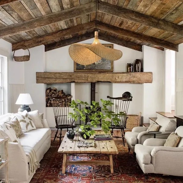 Immax 08290L - Csillár zsinóron SOMBRERO 1xE27/40W/230V átm. 80 cm rattan