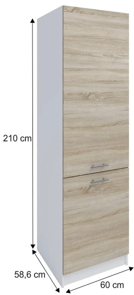 Élelmiszer konyhaszekrény S60/210 Flor. 1014754