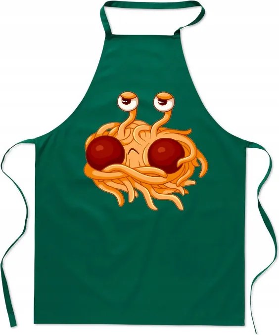 Konyhai kötény Spagetti szörny Pastafarianizmus Ajándék