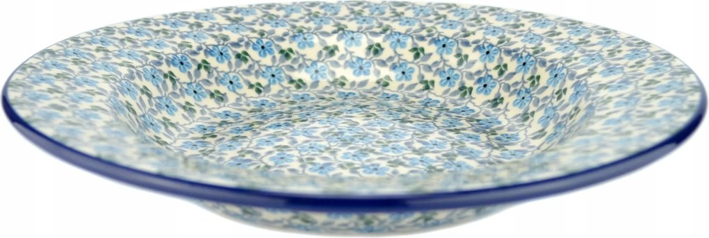 Ebédlő tányér mély 24cm Ceramika Artystyczna Bolesławiec