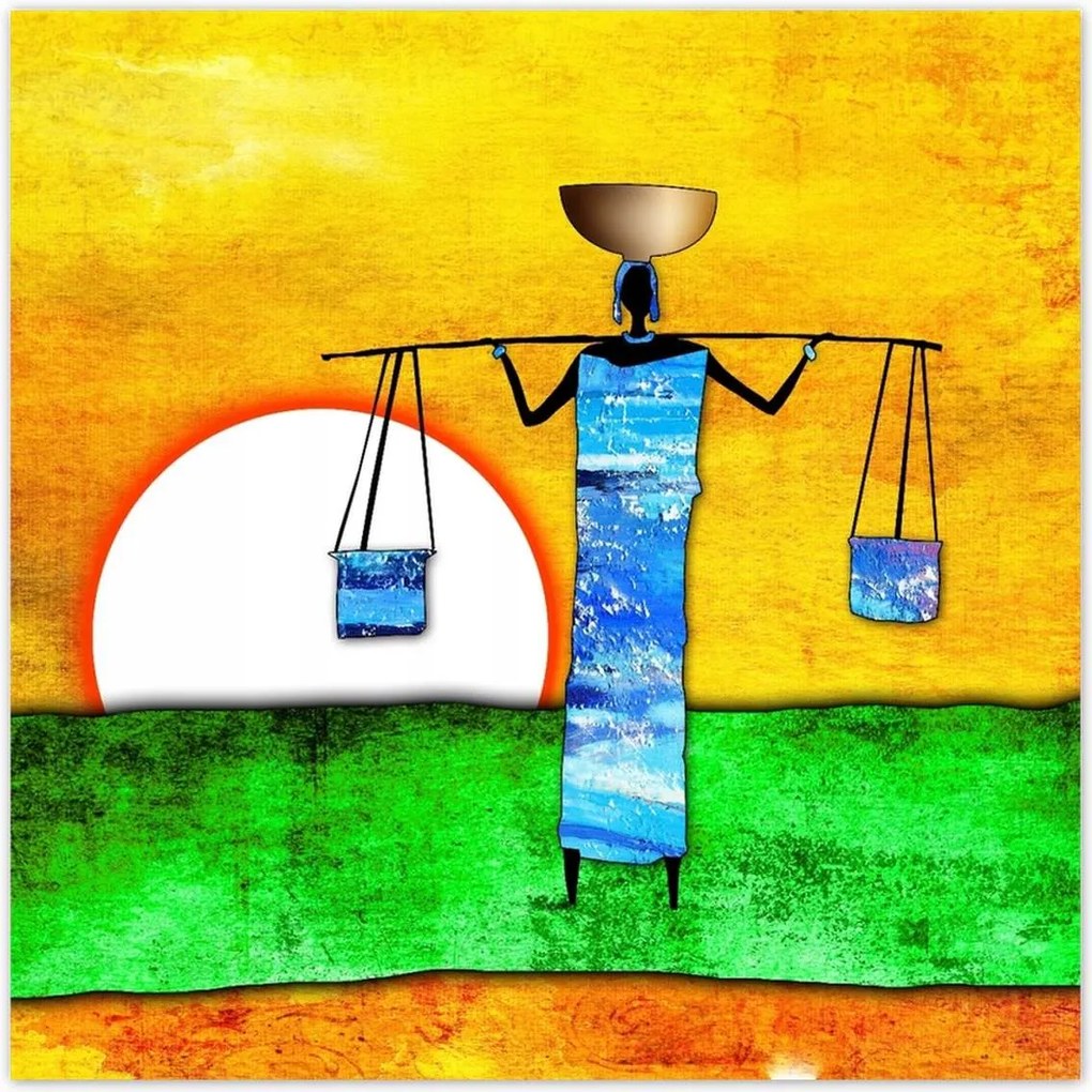 Poszterek 100x100 Távol a víztől