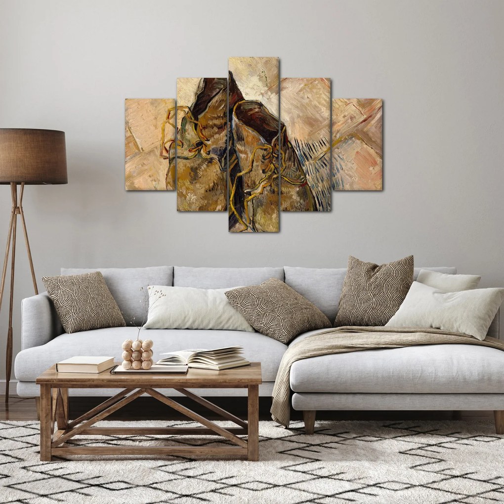 Kép - Vincent van Gogh, Shoes, reprodukciók (150x105 cm)
