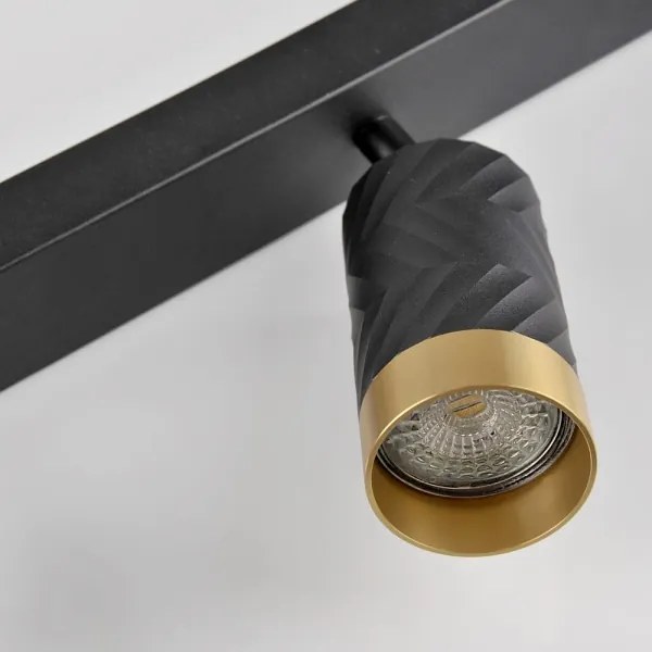 Spotlámpa ARRAS 2xGU10/10W/230V fekete