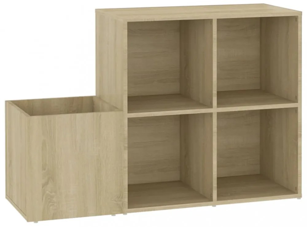 sonoma szerelt fa előszobai cipősszekrény 105 x 35,5 x 70 cm