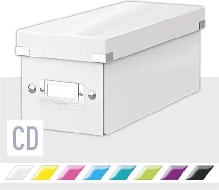 CD-doboz, LEITZ Click&Store, fehér (E60410001)