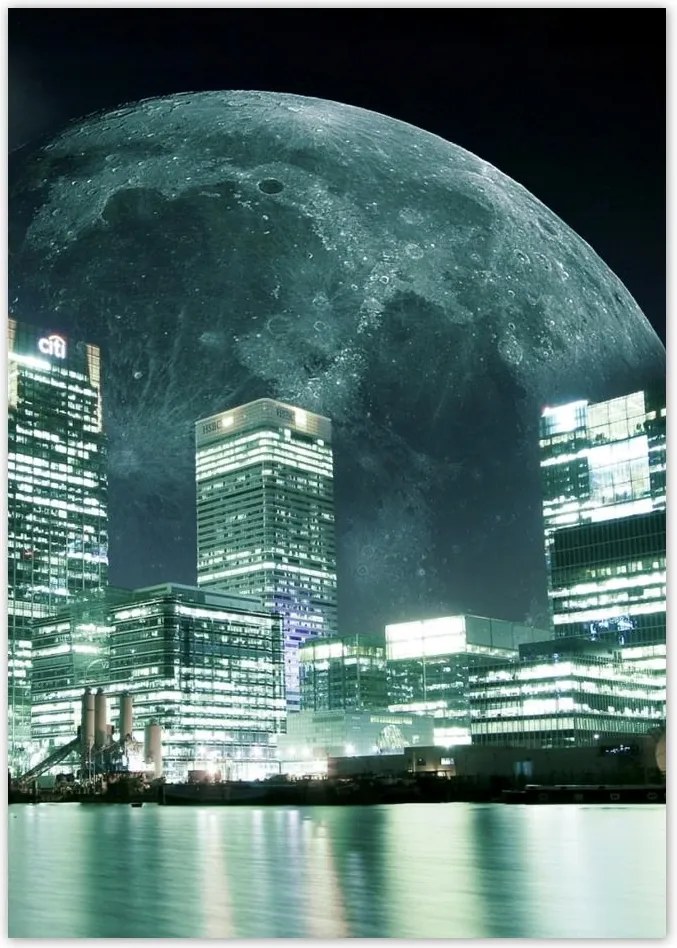 Poszterek A5 Pion Hold a város felett