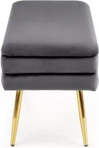 Velva szürke/arany pad