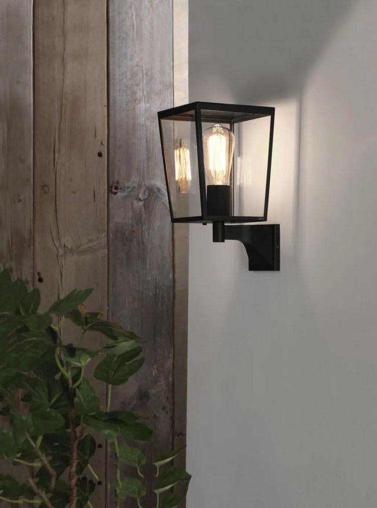 ASTRO LIGHTING 1366002 FARRINGDON Klasszikus Kültéri Fali Lámpa Fekete E27 IP44