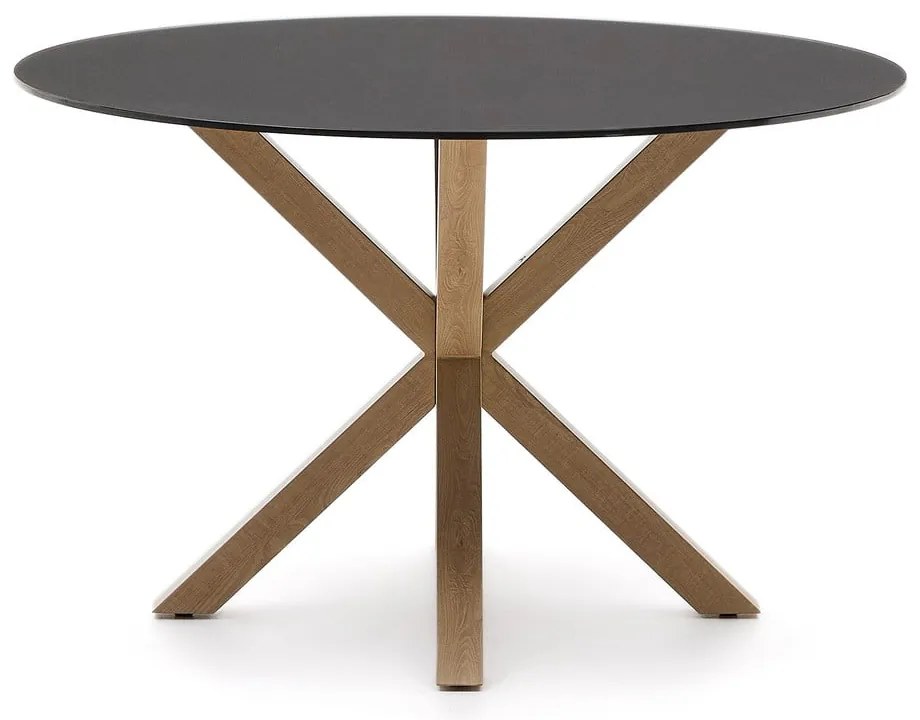 Kerek étkezőasztal üveg asztallappal ø 120 cm Argo – Kave Home