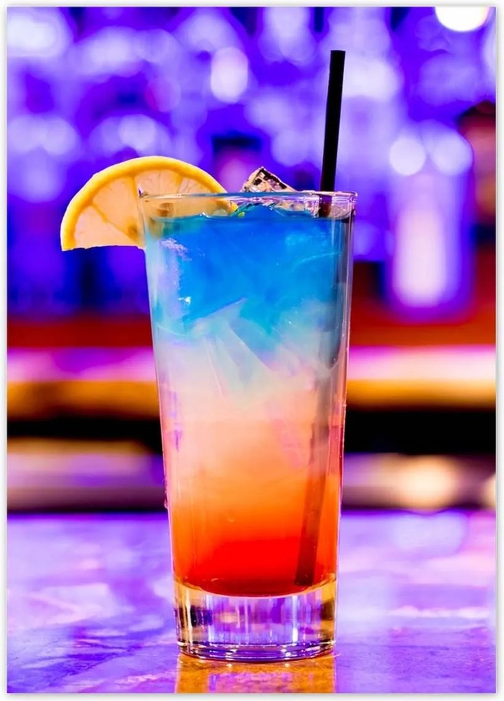 Poszterek 50x70 Színes ital Ital