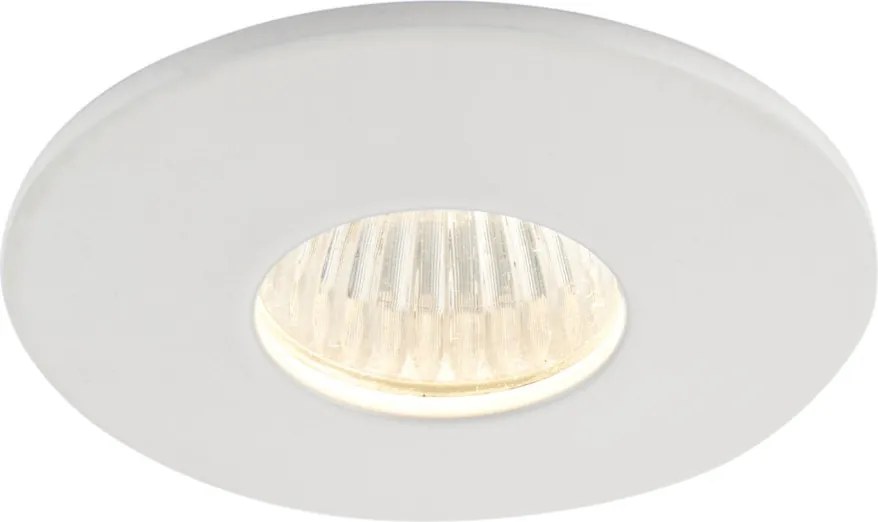 ENDON 91513 LALO Fürdőszobai Beépíthető Lámpa Matt Fehér, Átlátszó LED IP20