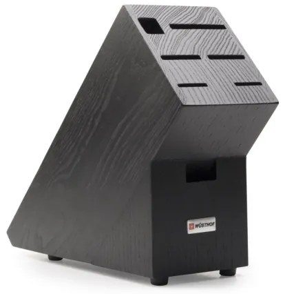 Wüsthof CLASSIC 8 részes konyhai késkészlet, kőrisfa/fekete állvánnyal