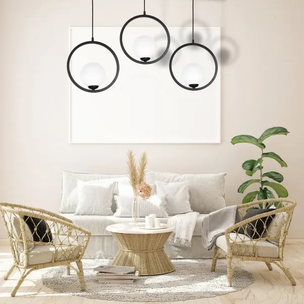 Csillár zsinóron BOSTON 3xE14/40W/230V