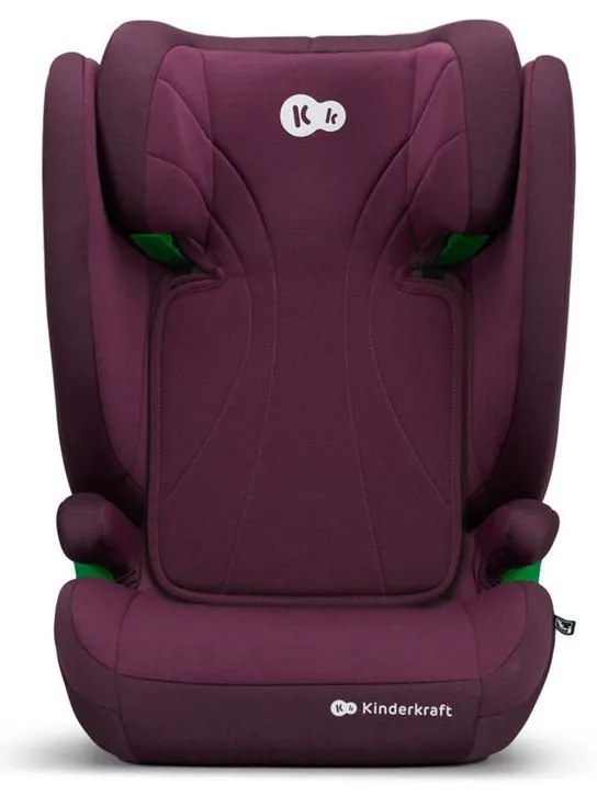 KINDERKRAFT JUNIOR FIX 2 autósülés 100-150 cm Cherry pearl