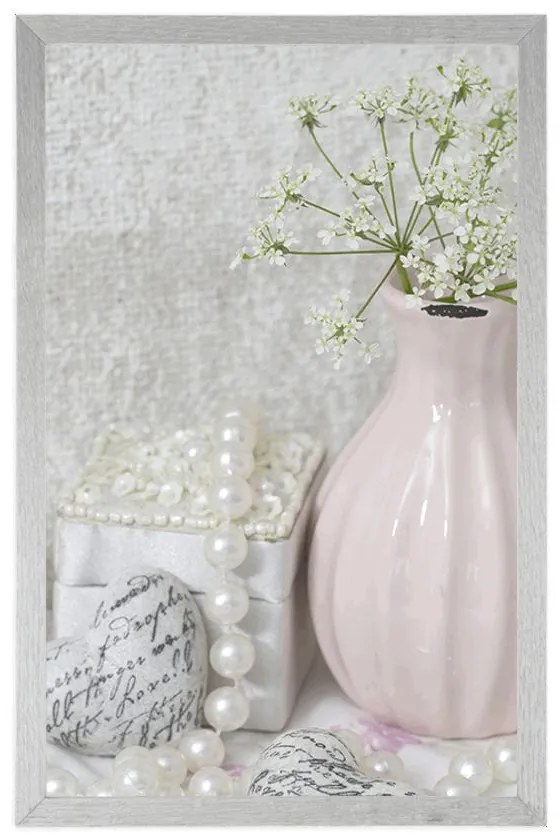 Poszter fényűző Shabby Chic csendélet