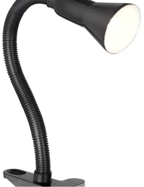 Searchlight EU4122BK - Asztali lámpa DESK 1xE14/40W/230V