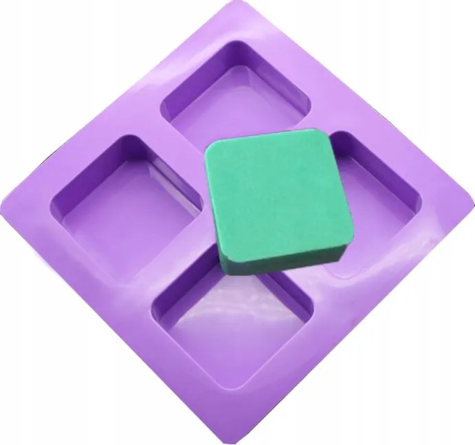 Szilikon Sütőforma 4x Négyzet Edge MF-031