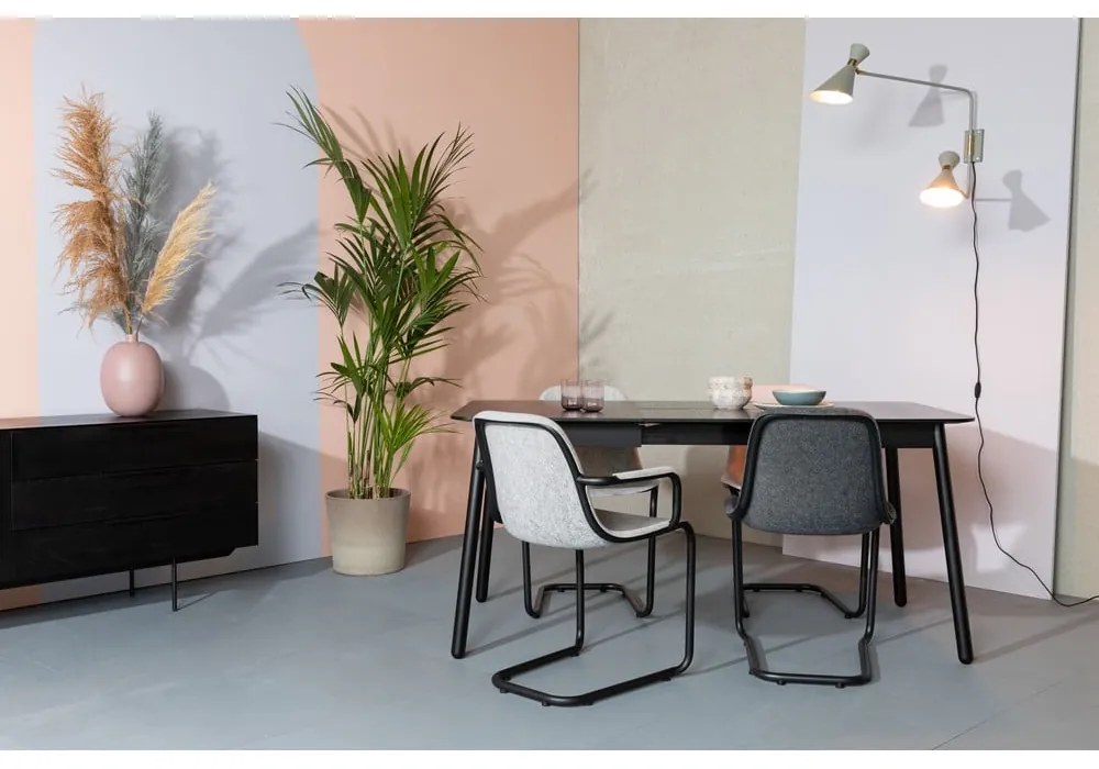 Világosszürke étkezőszék szett 2 db-os Thirsty – Zuiver