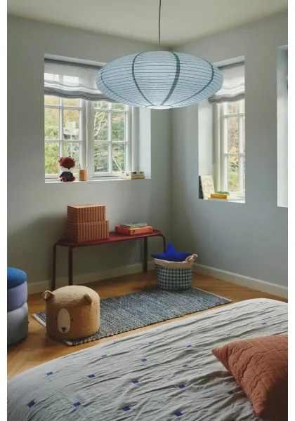 Nordlux - Lámpaernyő VILLO E27 átm. 60 cm kék