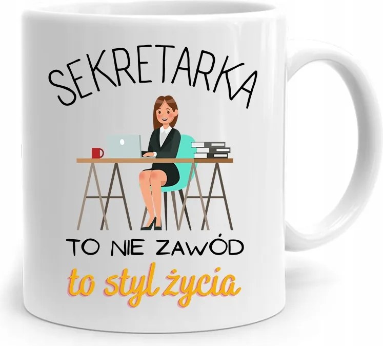 Ajándék Bögre A Titkárnőnek Egy Életstílus Ajándék fényképes nyomtatással