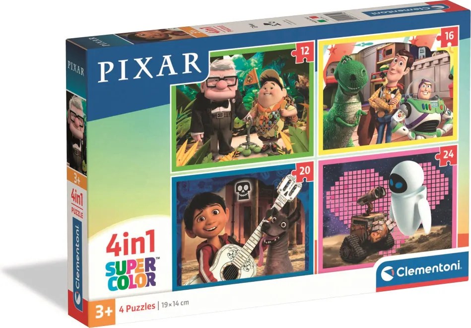 Disney Classics Pixar 4 az 1-ben puzzle Clementoni