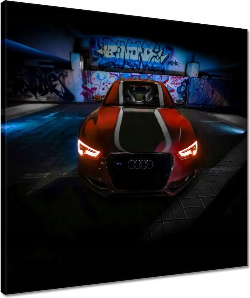 Vászonkép 50x50 Piros Audica Audi