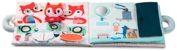 Lilliputiens - Textilkönyv Jó reggelt, Alice róka