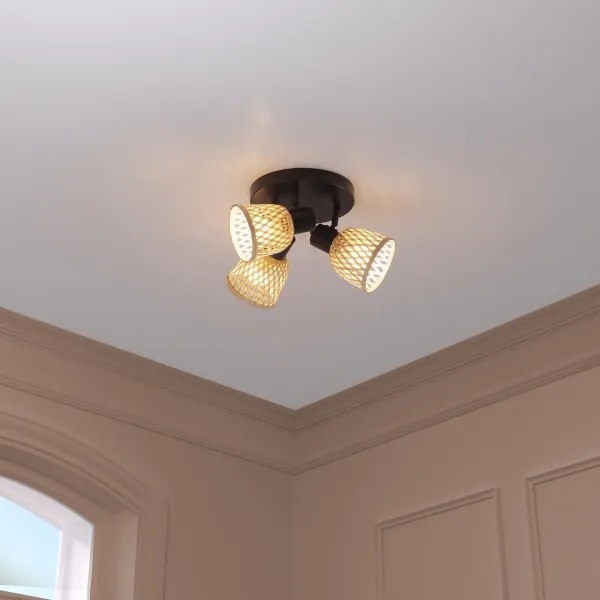 Atmosphera - LIO spotlámpa 3xE14/25W/230V bambusz