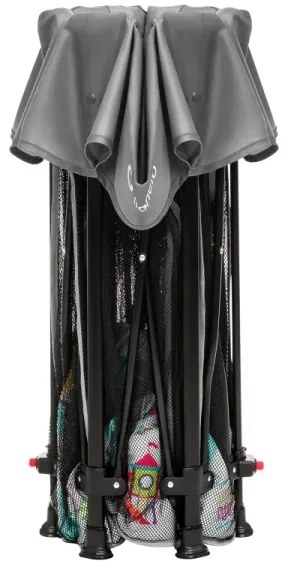 Lionelo - Játszókerítés ROEL PLUS Szürke Többszínű