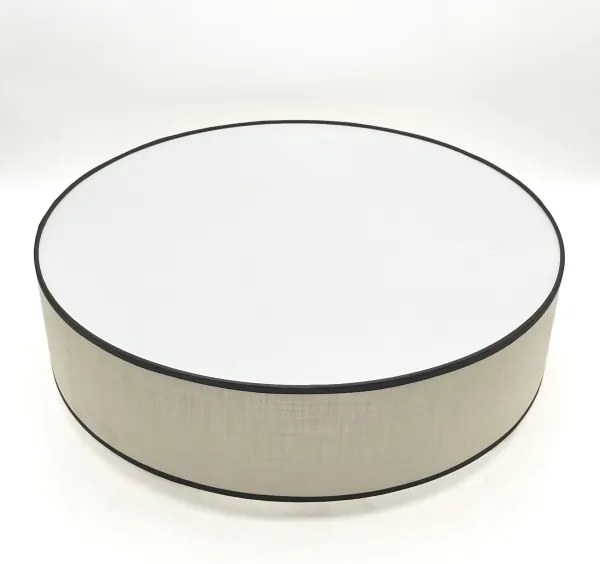 Brilagi - LED Mennyezeti lámpa BELLADONNA 3xE27/15W/230V átm. 50 cm krémes/tölgy