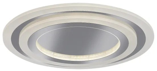Rabalux 71315 - LED fényerőszabályozható mennyezeti lámpa TANELI 56W/230V 3000/4000/6000K króm + távirányító