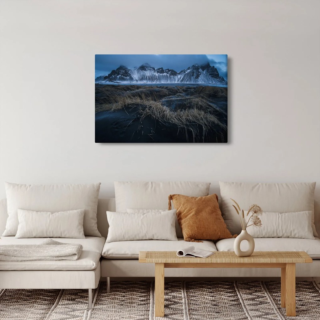 Kép az izlandi csúcsokról (90x60 cm)