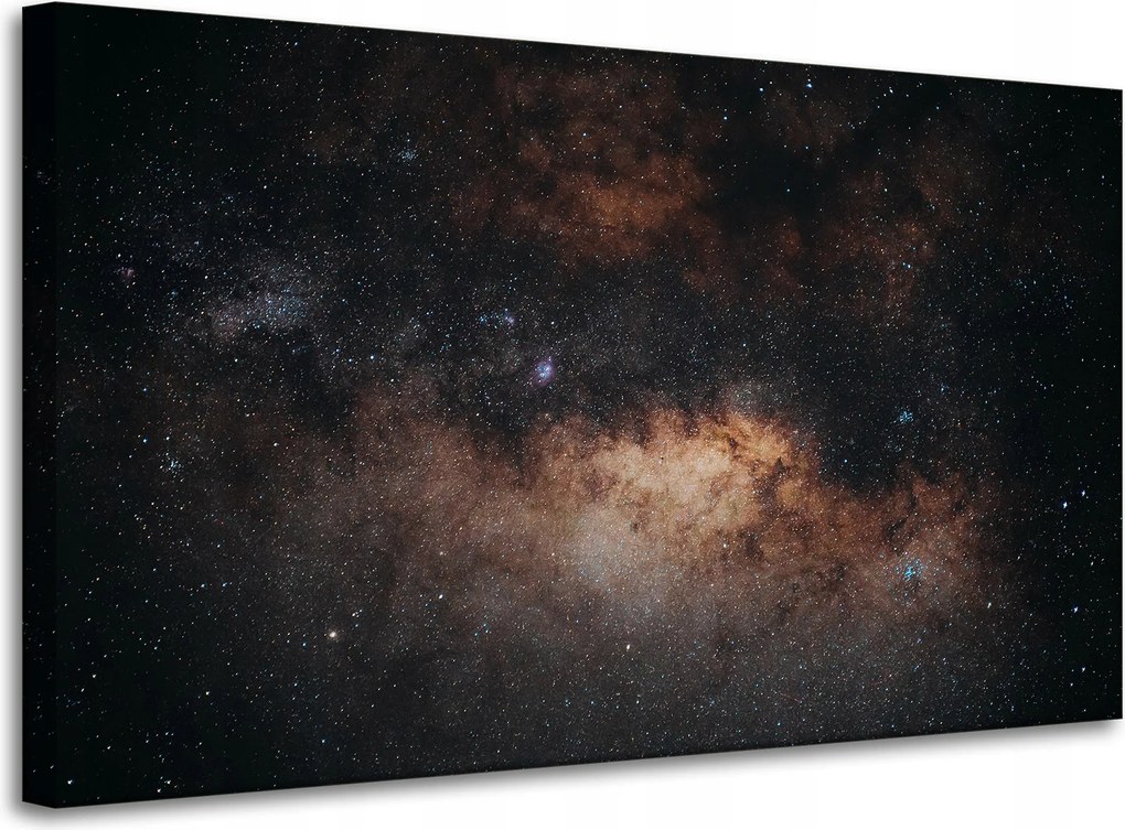 Vászonkép Kozmosz Csillagok Test Kék Kozmosz Égbolt 100x60