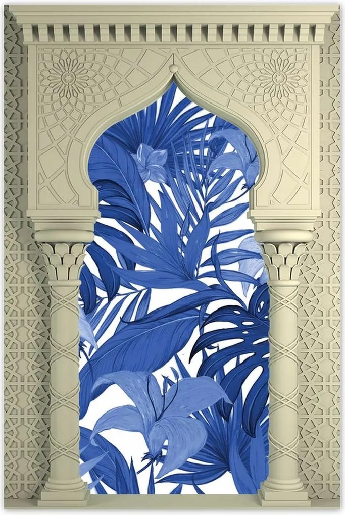 Poszterek 40x60 Classic Blue Monstera