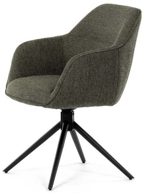 Zöld Szövet Étkezőszék. HC-536 GRN2