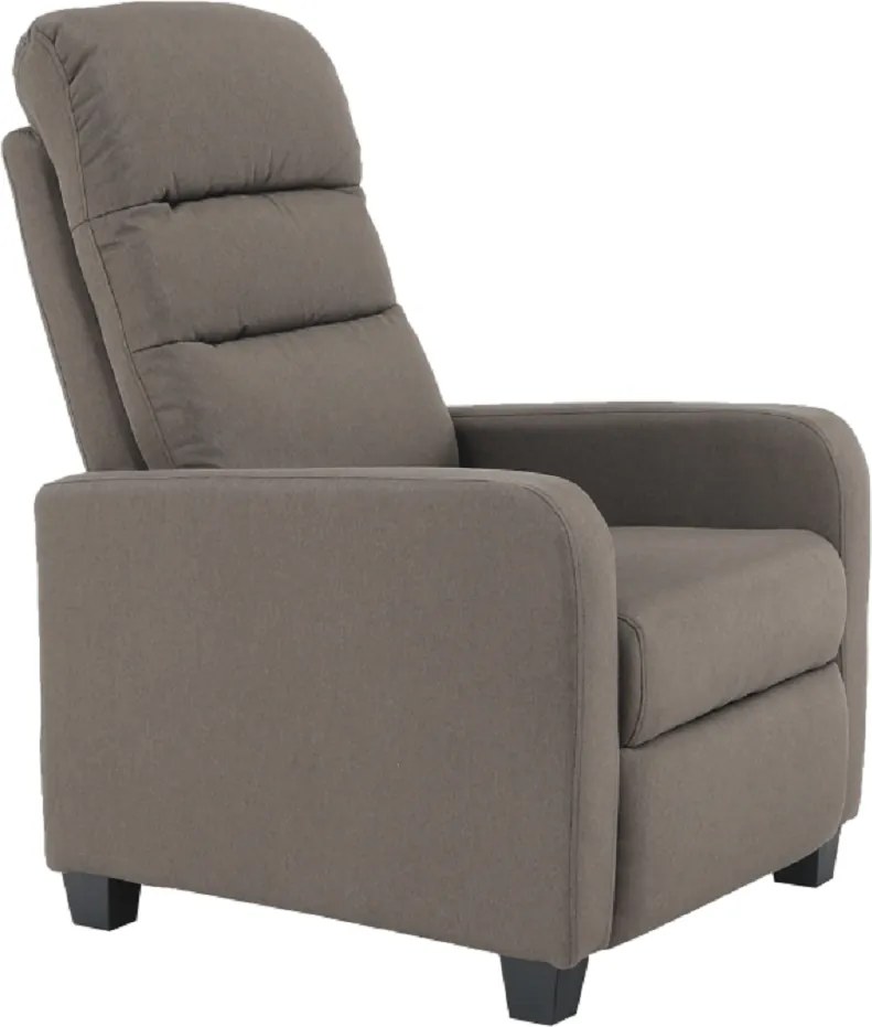 Relaxáló fotel, barna, TURNER