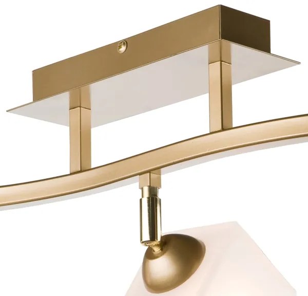 spotlámpa KLARA 3xE14/40W/230V arany