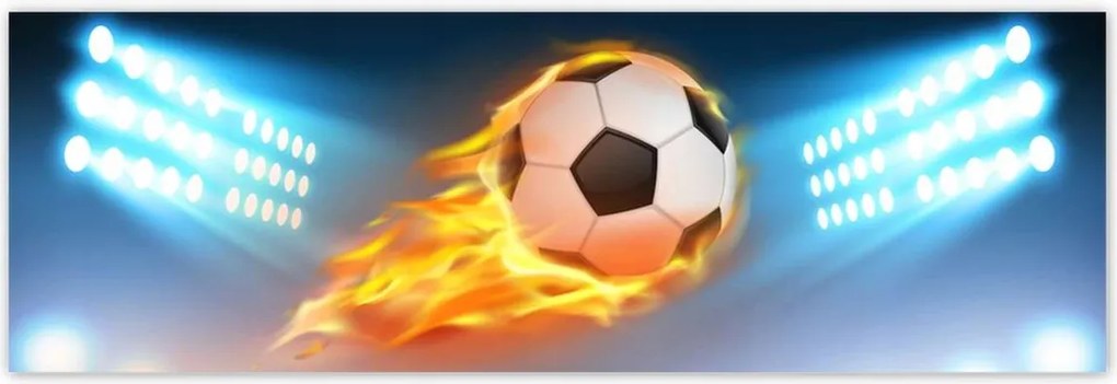 Poszterek 200x66 Forró meccs Lángoló gally
