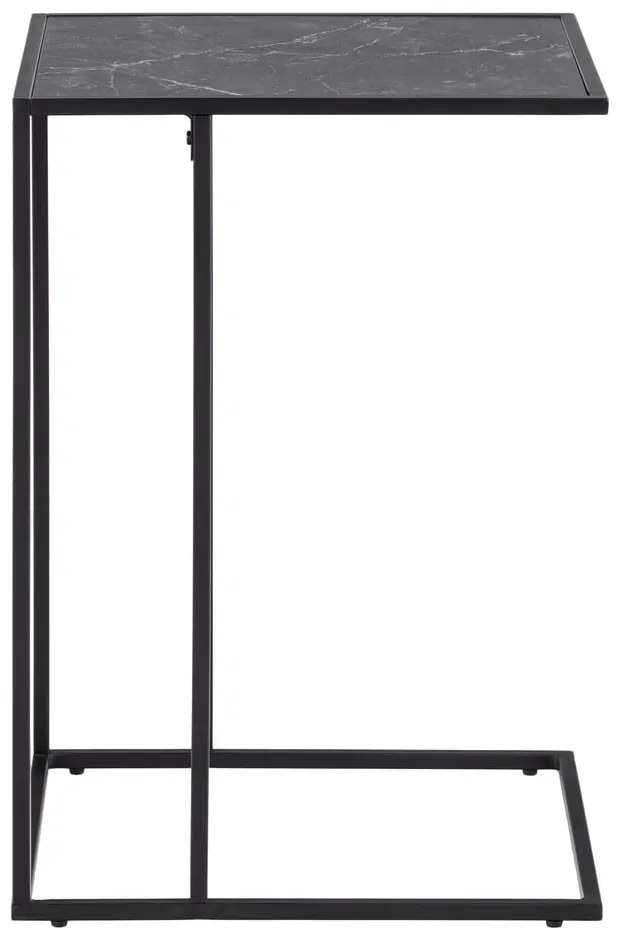 Tárolóasztal márvány dekoros asztallappal 43x35 cm Infinity – Actona