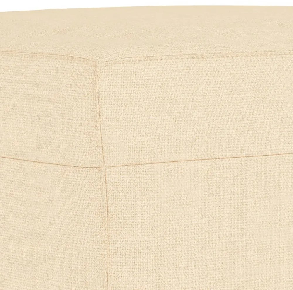 krémszínű szövet pad 100 x 35 x 41 cm