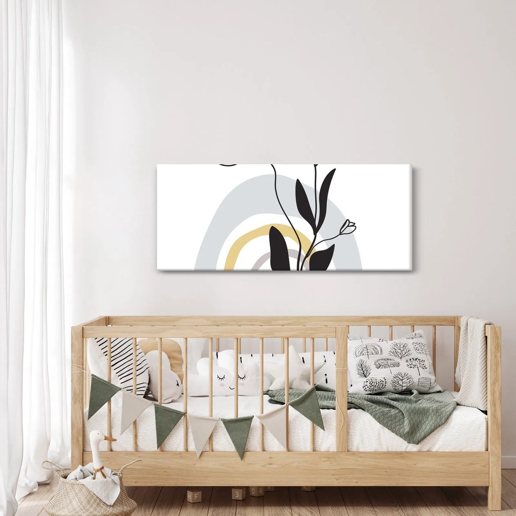 Kép - Virágok vázában N⁰1 (120x50 cm)