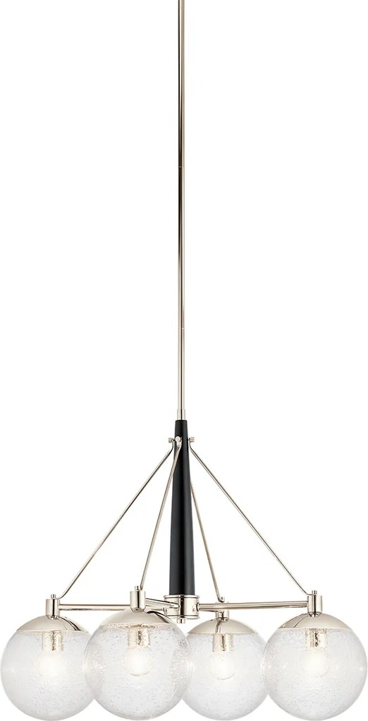 Quintiesse glamour modern csillár marilyn polírozott nikkel elsqn-marilyn4