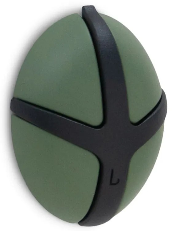 Sötétzöld fali akasztó Tick – Spinder Design