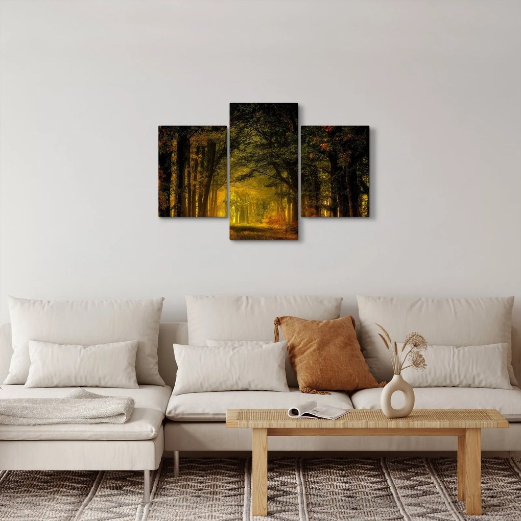 Erdő képe (90x60 cm)